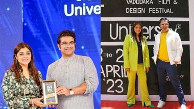 Ketki Pandit, producer, organizes the  Vadodara Films & Design Festival for Today's YOUth at Parul University